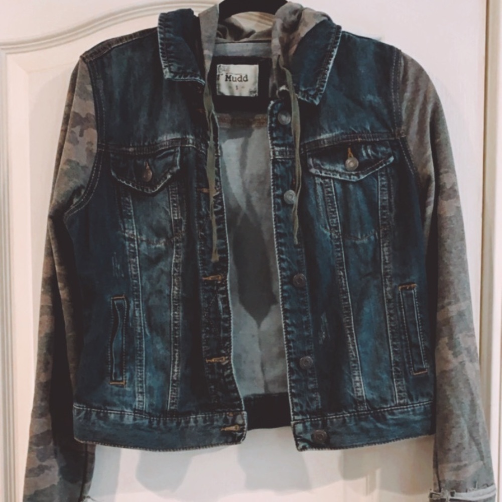 Mudd camo Jean jacket